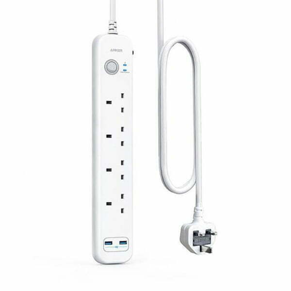 Anker PowerExtend 6-in-1 USB Power Strip Extension Power Cord