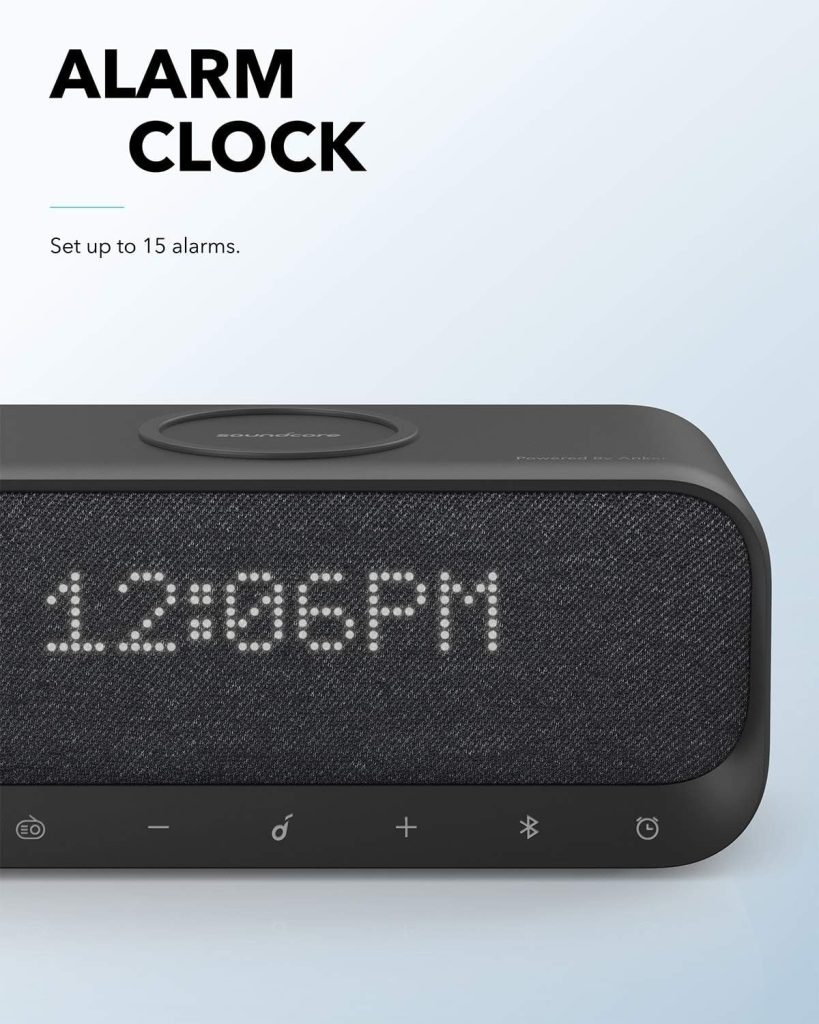 Buy Anker Soundcore Wakey Bluetooth Speakers with Alarm Clock from Anker BD at a low price in Bangladesh