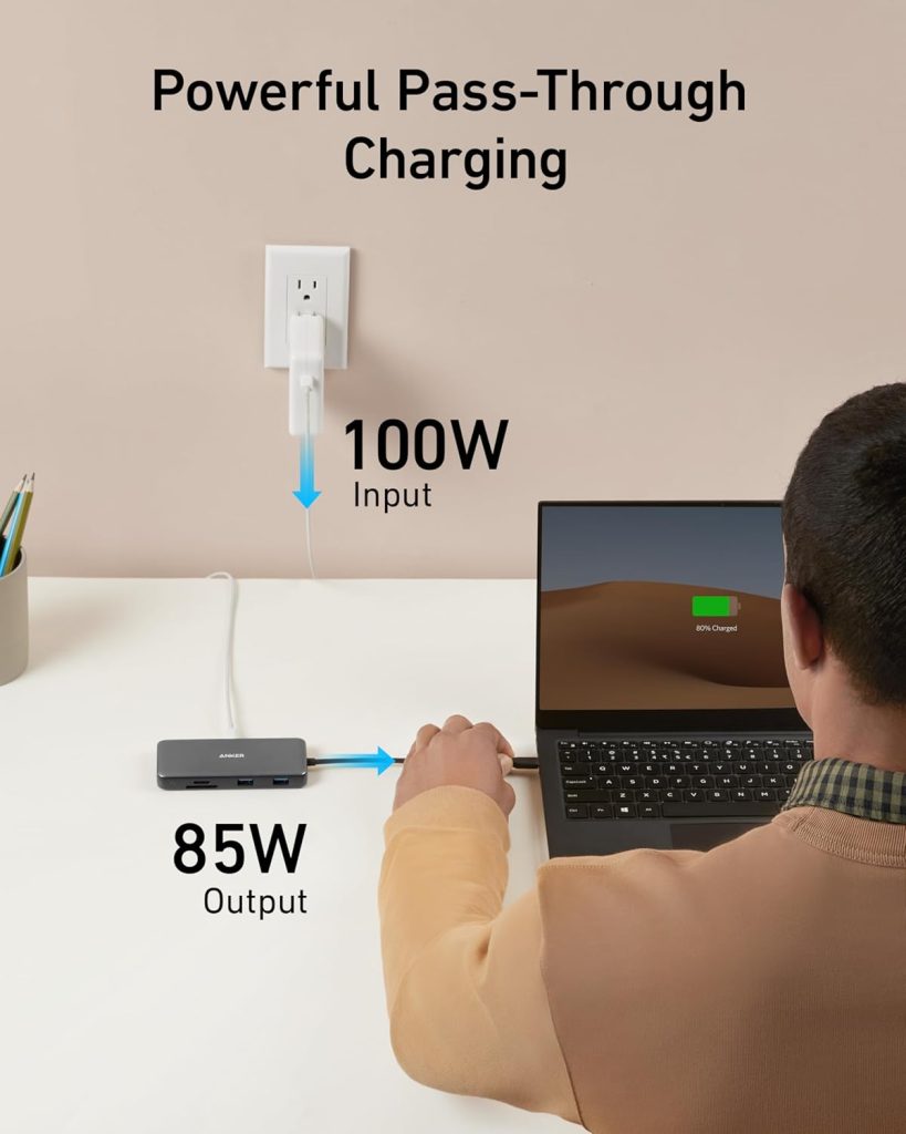 Anker PowerExpand 8-in-1 USB-C PD Data Hub Series 5