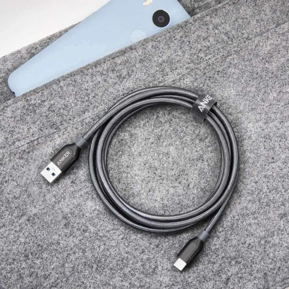 Anker PowerLine+ USB-C to USB A 3.0 Cable 6ft