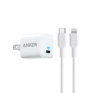 Anker PowerPort III Nano 20W Charger With 1M Type-C to Lightning Charging Cable (B8632621)