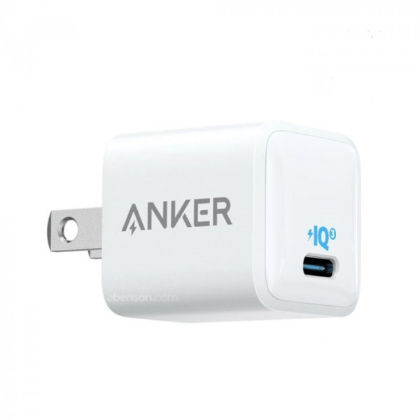 Anker PowerPort III Nano 20W Charger With 1M Type-C to Lightning Charging Cable (B8632621)