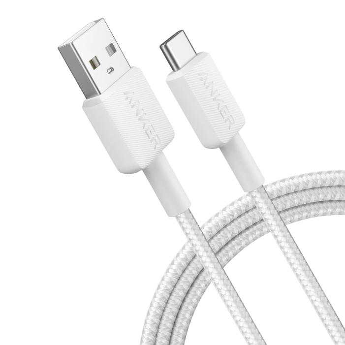 Anker 322 USB-A to USB-C Charging Cable (3ft Braided)