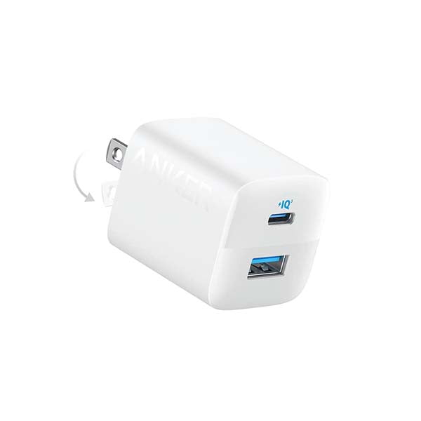 Anker 323 33W Dual Port Foldable Wall Charger