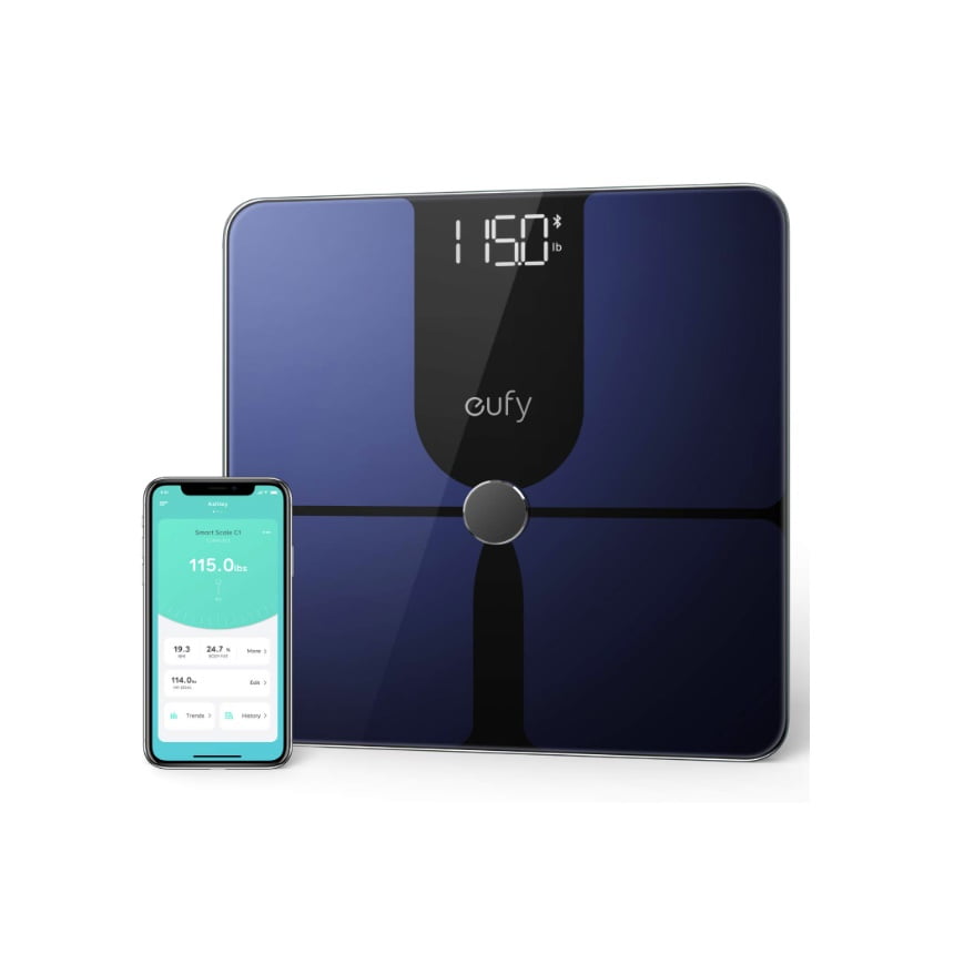 Eufy by Anker, Smart Scale P1 Body Fat Scale - Black