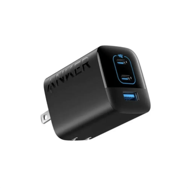 Anker 336 67W Three Port Wall Charger (A2674) Introducing the Anker 67W Three Port Adapter (A2674), your ultimate solution for efficient and versatile charging. This 3-in-1 charging hub is thoughtfully designed with two USB-C ports and one USB-A port, allowing you to power up to three devices simultaneously, making it the ideal companion for your gadgets. What sets this adapter apart is its lightning-fast USB-C charging capability. With a robust 67W of power at your disposal, it can quickly charge a wide range of devices, from smartphones and tablets to high-powered laptops. Not only is this adapter a powerhouse, but it’s also incredibly compact and portable. It’s slightly smaller than the original 67W charger, making it easy to carry in your bag or pocket. The foldable plug design adds to its portability, ensuring it won’t take up much space in your travel gear. Charging your devices is made hassle-free with the included 5 ft USB-C to USB-C cable. This high-quality cable is capable of delivering up to 5A current and 100W power, thanks to its built-in E-Marker chip. When you choose the Anker 67W Three Port Adapter, you’re not just getting a powerful charging solution; you’re also getting peace of mind. Anker backs this product with their worry-free 18-month warranty, guaranteeing its performance and durability. Plus, their friendly customer service team is always ready to assist you. Anker 67W Three Port Adapter (A2674) is your go-to choice for efficient and speedy charging of multiple devices simultaneously. Its compact design, lightning-fast charging capabilities, and included high-quality cable make it an indispensable addition to your tech arsenal. So, why wait? Elevate your charging experience with Anker today. Connectivity Technology: USB Connector Type: USB Type C Color: Black Input Voltage: 240 Volts Anker 336 67W Three Port Wall Charger (A2674) Anker 336 67W Three Port Wall Charger (A2674) Anker 336 67W Three Port Wall Charger (A2674) Anker 336 67W Three Port Wall Charger (A2674) Anker 336 67W Three Port Wall Charger (A2674)