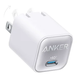 Anker 511 Charger (Nano 3, 30W) Series 5 With USB C to Lightning Cable - B2152