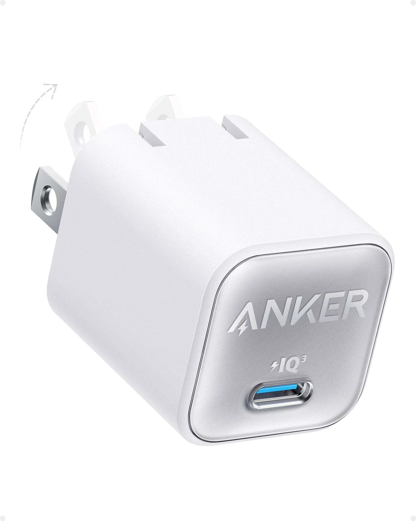Anker 511 Charger (Nano 3, 30W) Series 5 With USB C to Lightning Cable - B2152