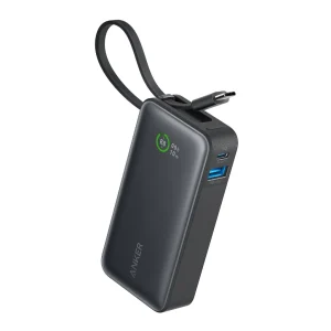 Anker Nano Power Bank (30W, Built-In USB-C Cable) - A1259