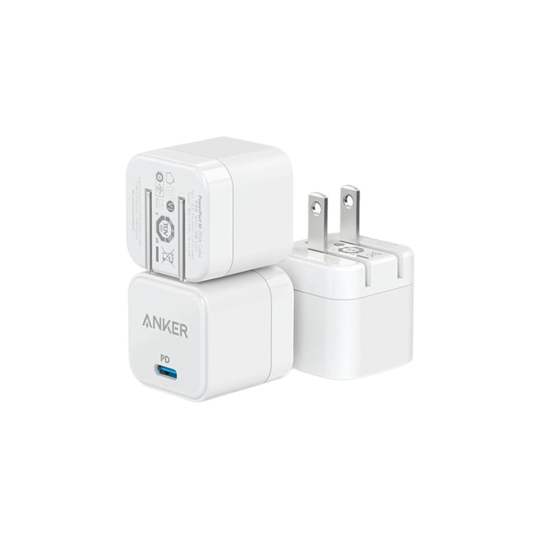 Anker PowerPort III 20W Cube PD Type-C Fast Charger