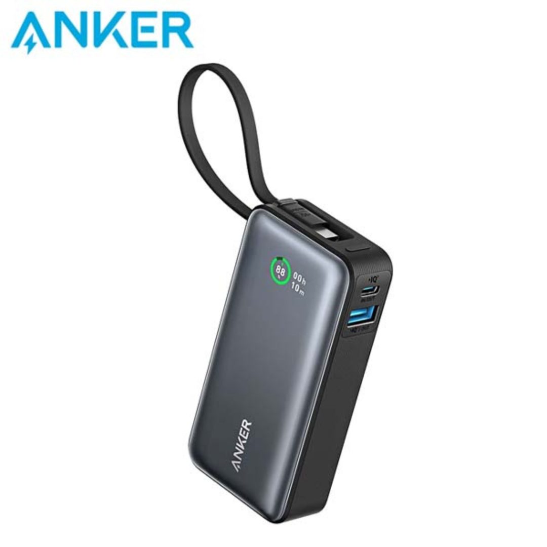 Buy Anker Nano Power Bank (30W, Built-In USB-C Cable) - A1259 from Anker BD at a low price in Bangladesh