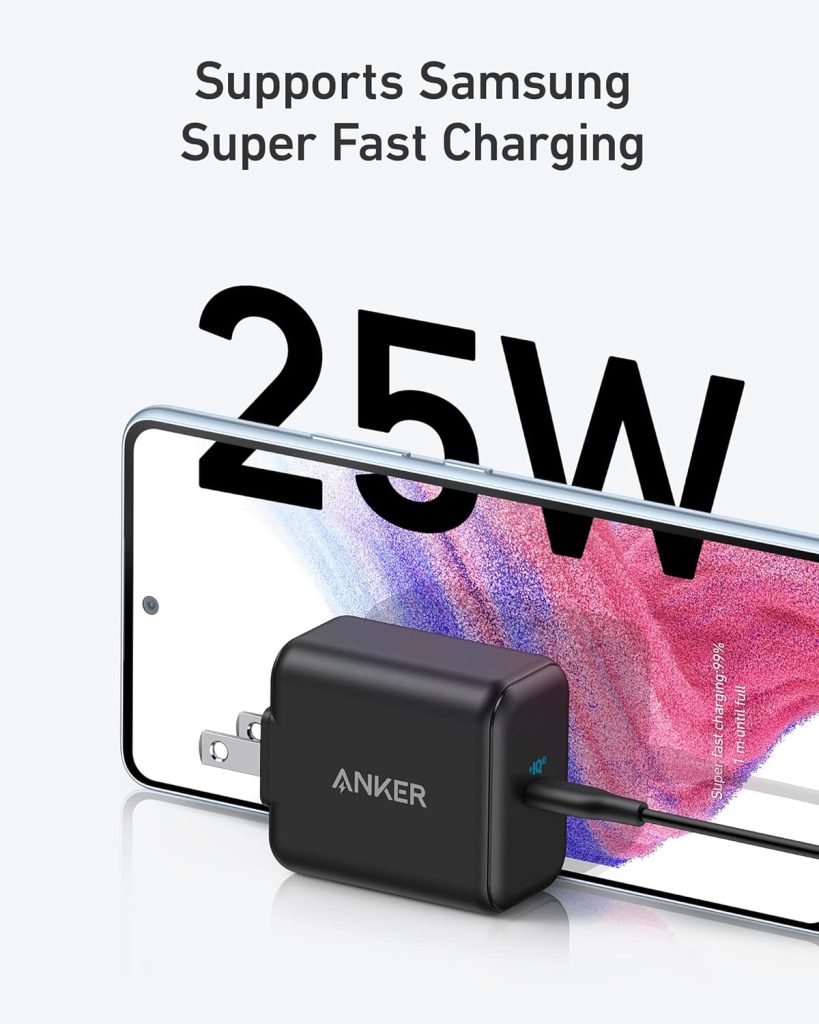 ANKER 312 Charger (25W) USB C Super Fast Charger 