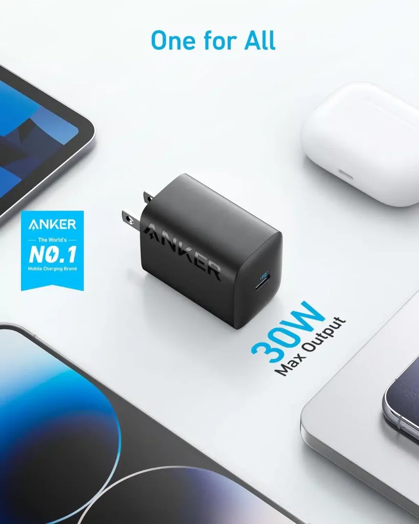 Buy Anker 312 30W PD USB-C Charger (A2640N11) from Anker BD at a low price in Bangladesh