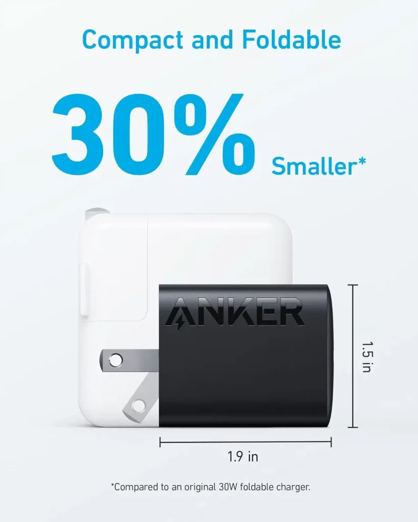 Buy Anker 312 30W PD USB-C Charger (A2640N11) from Anker BD at a low price in Bangladesh