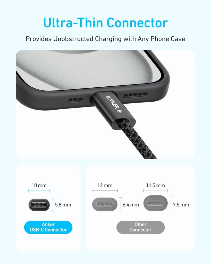 Buy Anker Anker Zolo 240W USB C to USB C Cable from Anker BD at a low price in Bangladesh